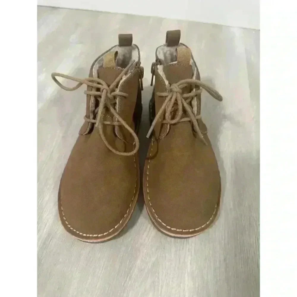 Nordstrom kids warm shoes size 13 brown